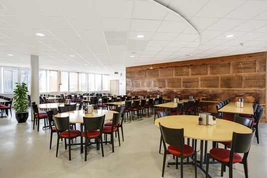 Restaurang Hildas serverar frukost och lunch.